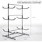 Raxgo Kayak Storage Rack, Indoor & Outdoor Freestanding Storage for 6 Kayak RAXFSKR6 - alternate 4